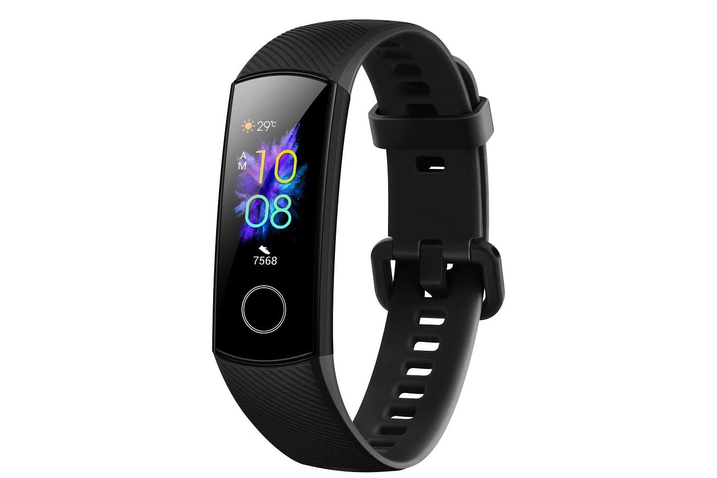 Black smart watch