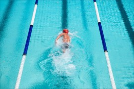 How long is a swimming pool in the UK?