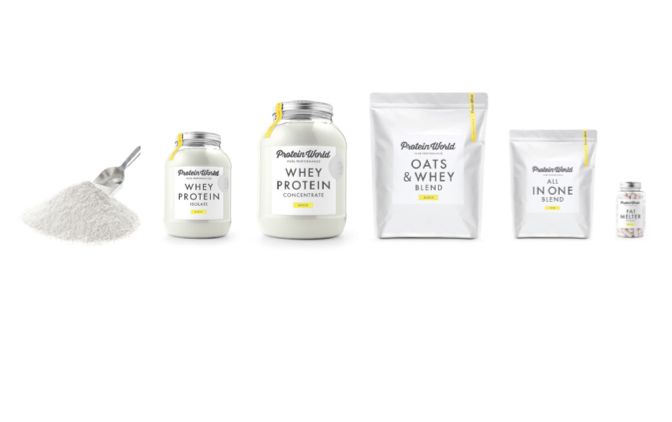 Reader offer: 20% off all Protein World products