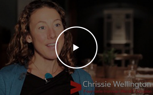 Exclusive video interview with Chrissie Wellington