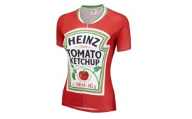 Heinz Tomato Ketchup cycling jersey