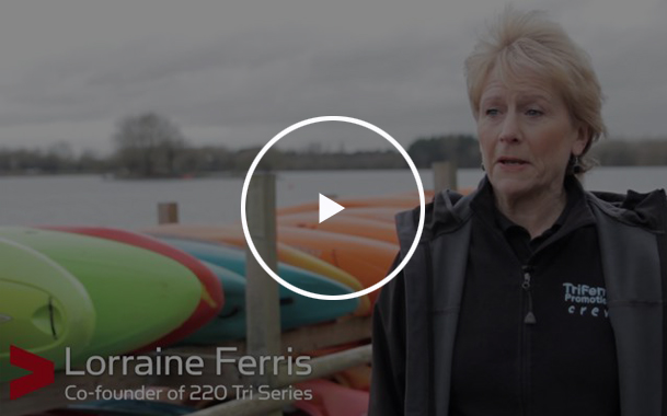 Video interview with Lorraine Ferris, co-founder of the 220 Tri Series