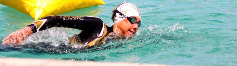 Free 8-week open-water swimming training plan