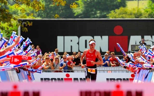 Will Clarke and Eimear Mullan win Ironman 70.3 UK