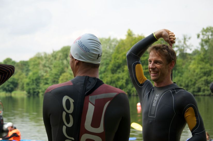 Gallery: Jenson Button Trust Triathlon 2014