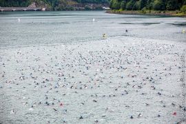 Blog: Intensely cold swimming and brutal bike climbs at the Alpe D’Huez Long Distance Triathlon