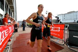 Blog: Shaky starts and high-fives at this year’s London Triathlon