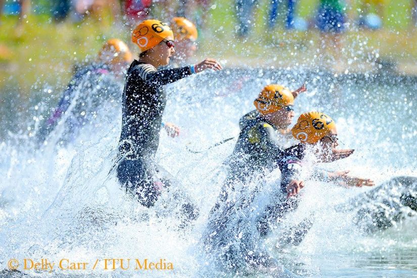 Aquathlon races see British women start the Edmonton gold rush