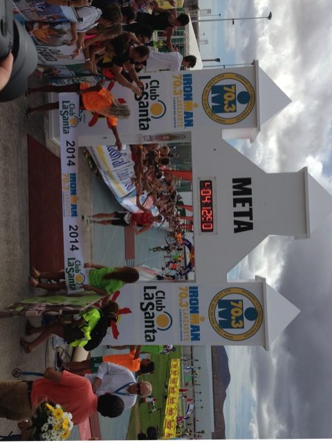 Will Clarke wins Ironman 70.3 Lanzarote in a close battle