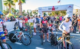 Tom Lowe grabs silver in high winds at Ironman Florida