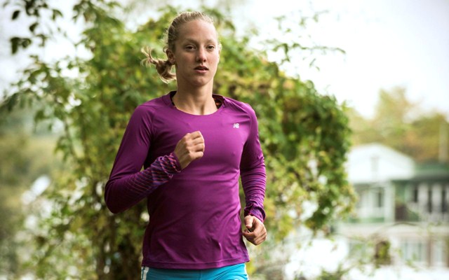 Emma Pallant in run training