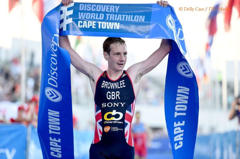 WTS Cape Town: Alistair Brownlee wins first World Triathlon Series title of 2015