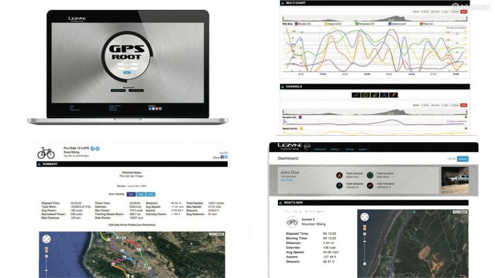 Lezyne GPS Root website