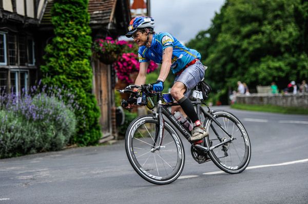 Britain’s Anthony Gerundini nears 100 iron-distance triathlons