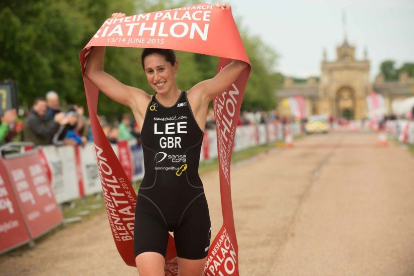 Blenheim Palace Triathlon: Chris Perham and India Lee win round one of British Super Series