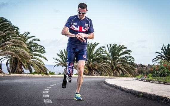 GB paratriathletes on the starting grid for Detroit ITU World Paratriathlon Event