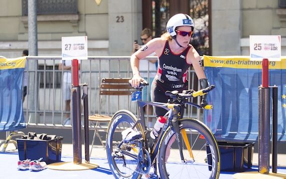 GB’s Ryan Taylor and Clare Cunningham win gold at Detroit Paratriathlon