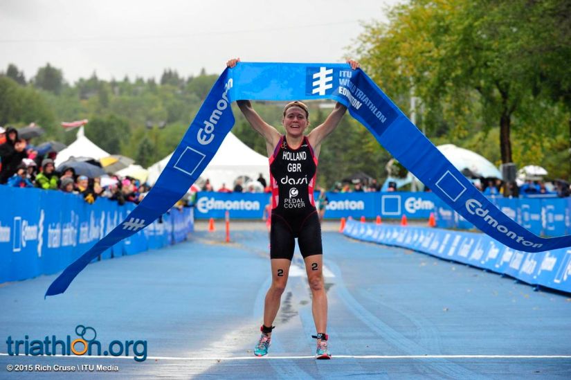 GB’s Vicky Holland wins WTS Edmonton 2015