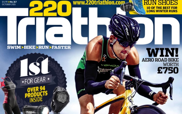 October issue on sale now – master duathlon