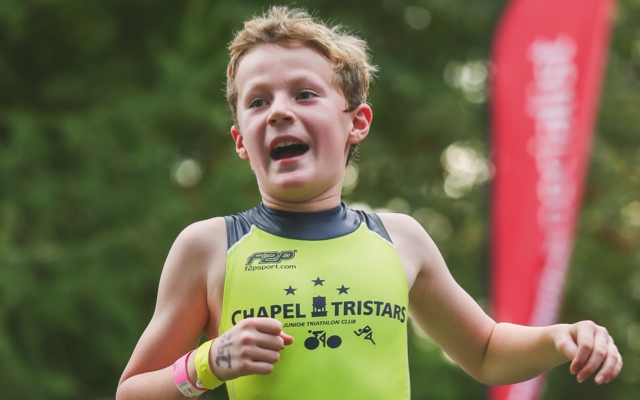 Triathlon training for kids