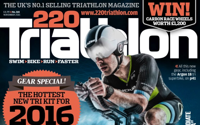 November issue now on sale – the hottest tri gear for 2016