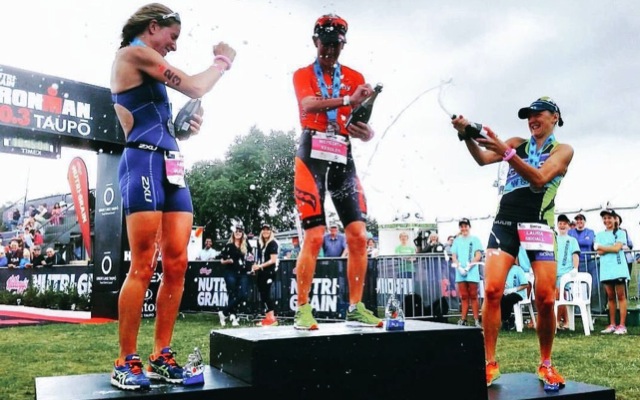 Laura Siddall makes podium at Ironman 70.3 Taupo