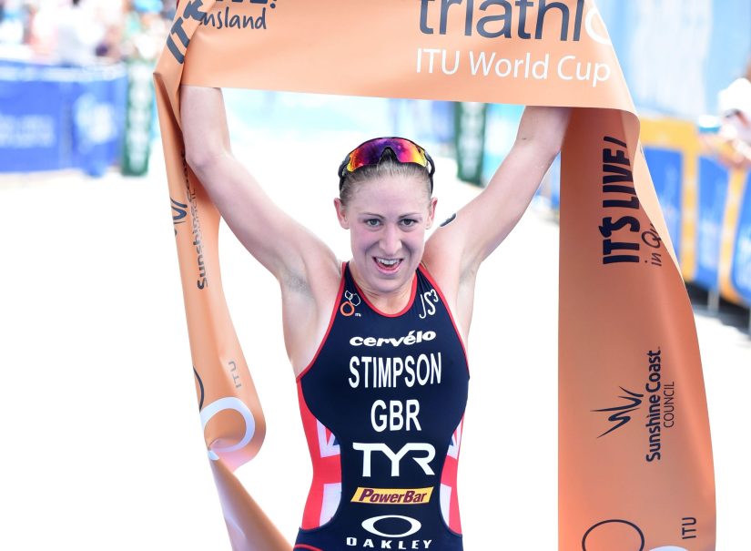 Jodie Stimpson wins in Mooloolaba