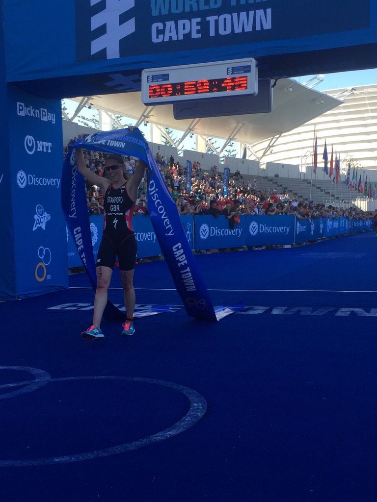 World Triathlon Series Cape Town – Non Stanford claims stunning victory