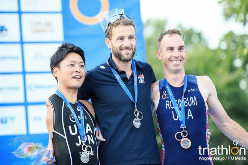 Double gold for GB paratriathletes in Edmonton