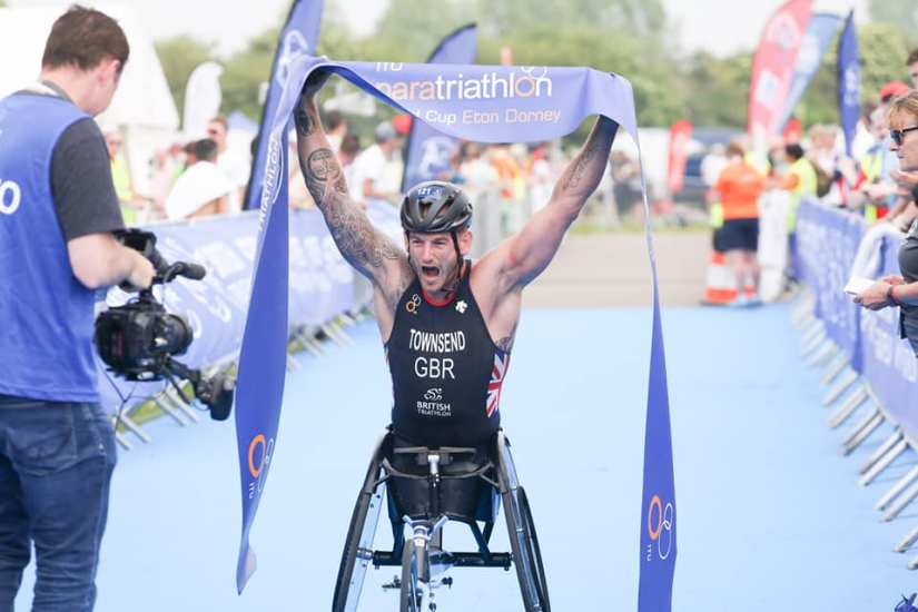 British Paratriathletes shine bright at Dorney