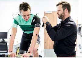 Behind the scenes of Alistair Brownlee TT bike fit