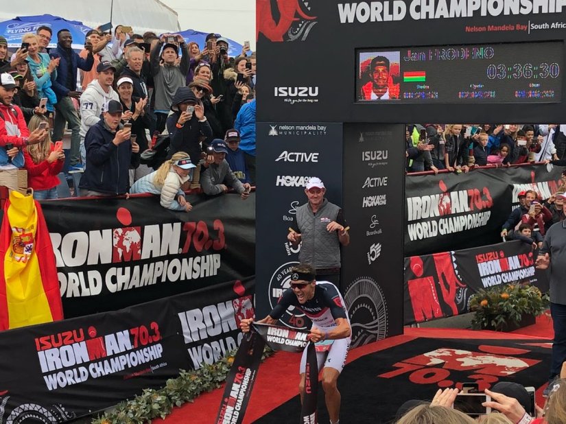 Jan Frodeno wins the 2018 Ironman 70.3 Worlds