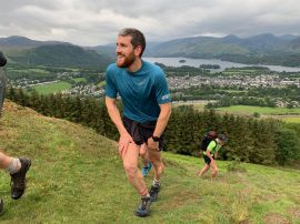 Ultra-runner Paul Tierney begins record attempt in memory of triathlete Chris Stirling