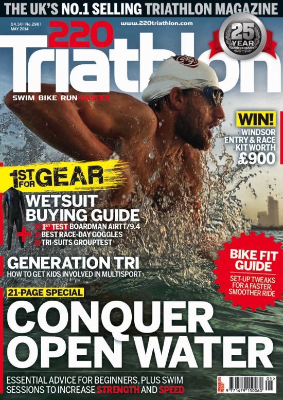 Cover of issue 298 of 220 Triathlon