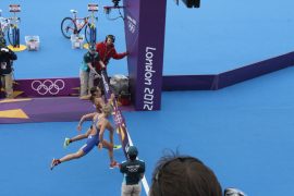 Nicola Spirig wins London Olympic gold in photo finish