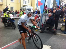 Sylvain Rota, Regula Rohrbach win Ironman Wales