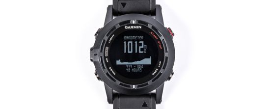 Garmin Fenix 2 barometer screen