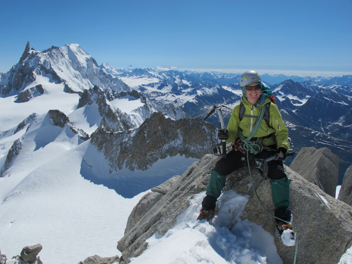 Sophie in the Alps