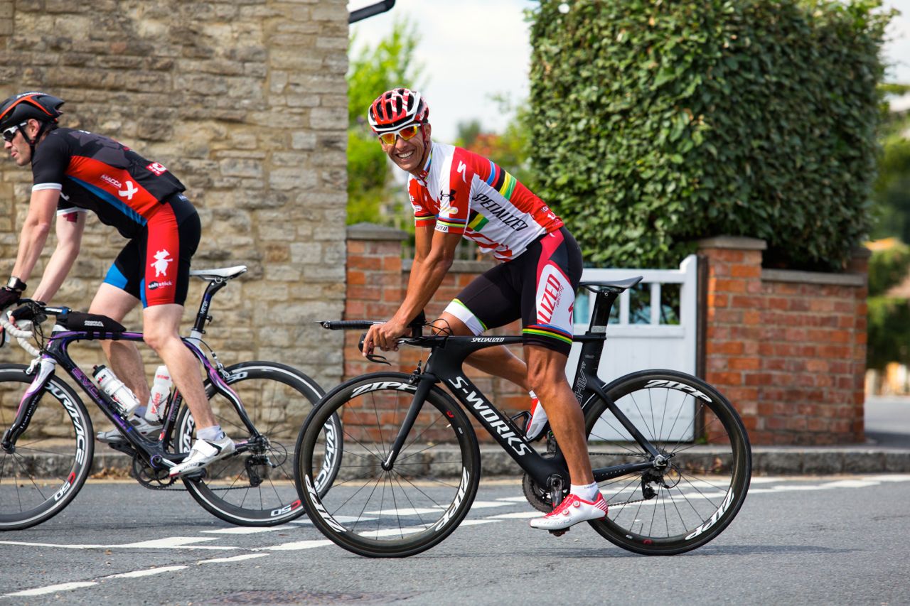 Chris McCormack in training