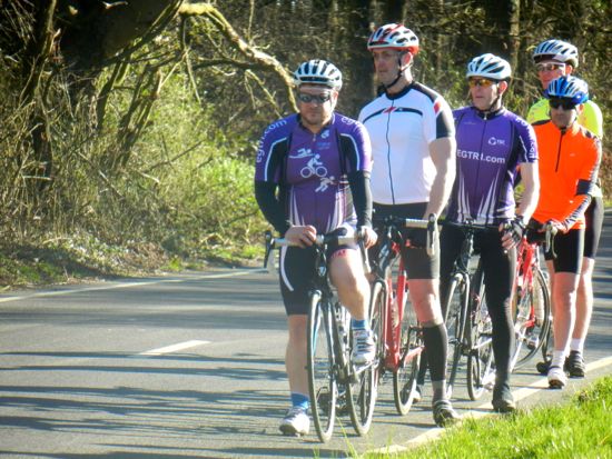 David Pawsey at a club ride