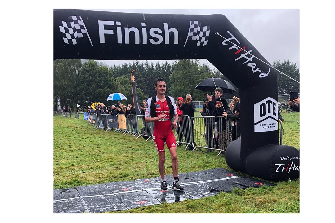 Ali Brownlee wins Helvelly triathlon