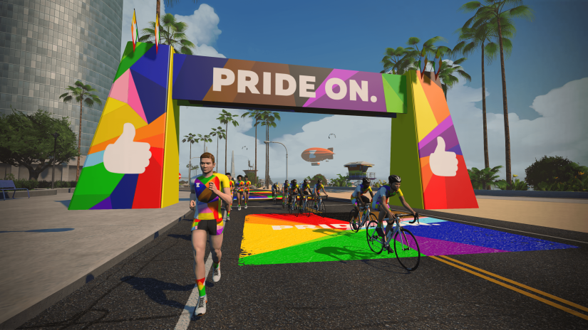 Zwift announces series of events to celebrate Pride