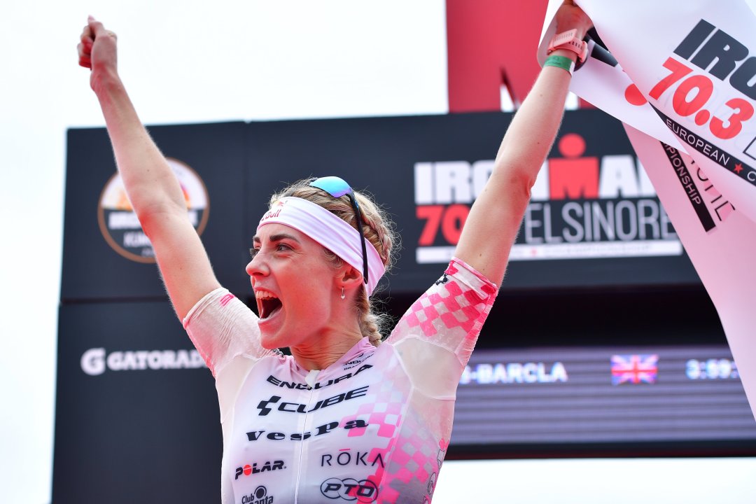 Charles-Barclay and Goodwin crowned Ironman 70.3 European champions