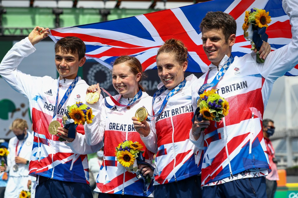 Team GB win mixed team relay gold at the 2020 Tokyo Olympics