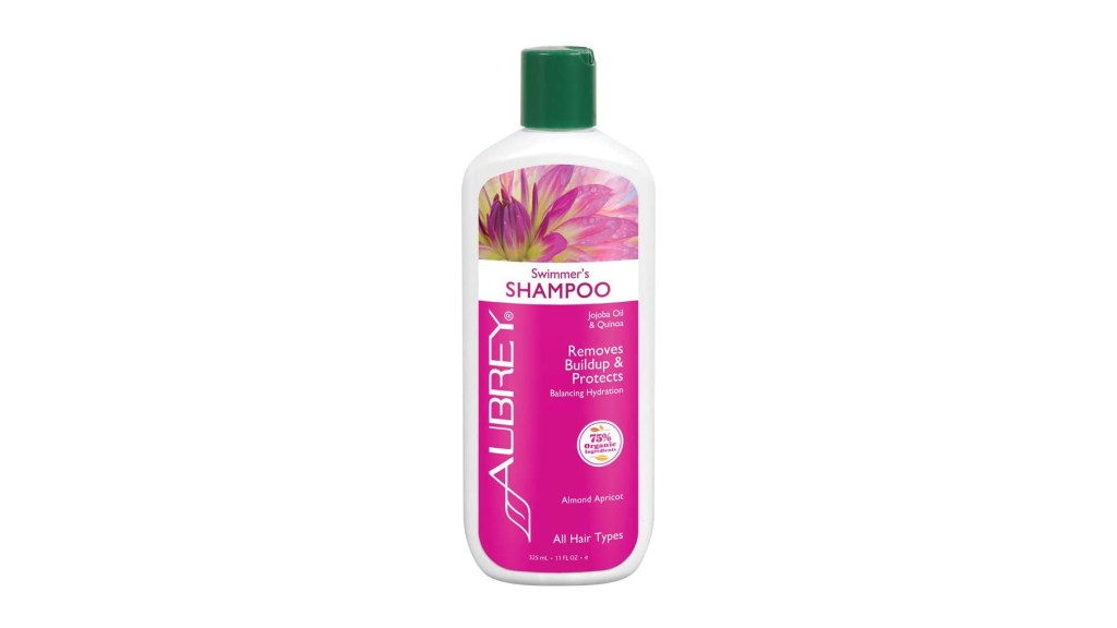 Aubrey Organics - Swimmers Shampoo on white background