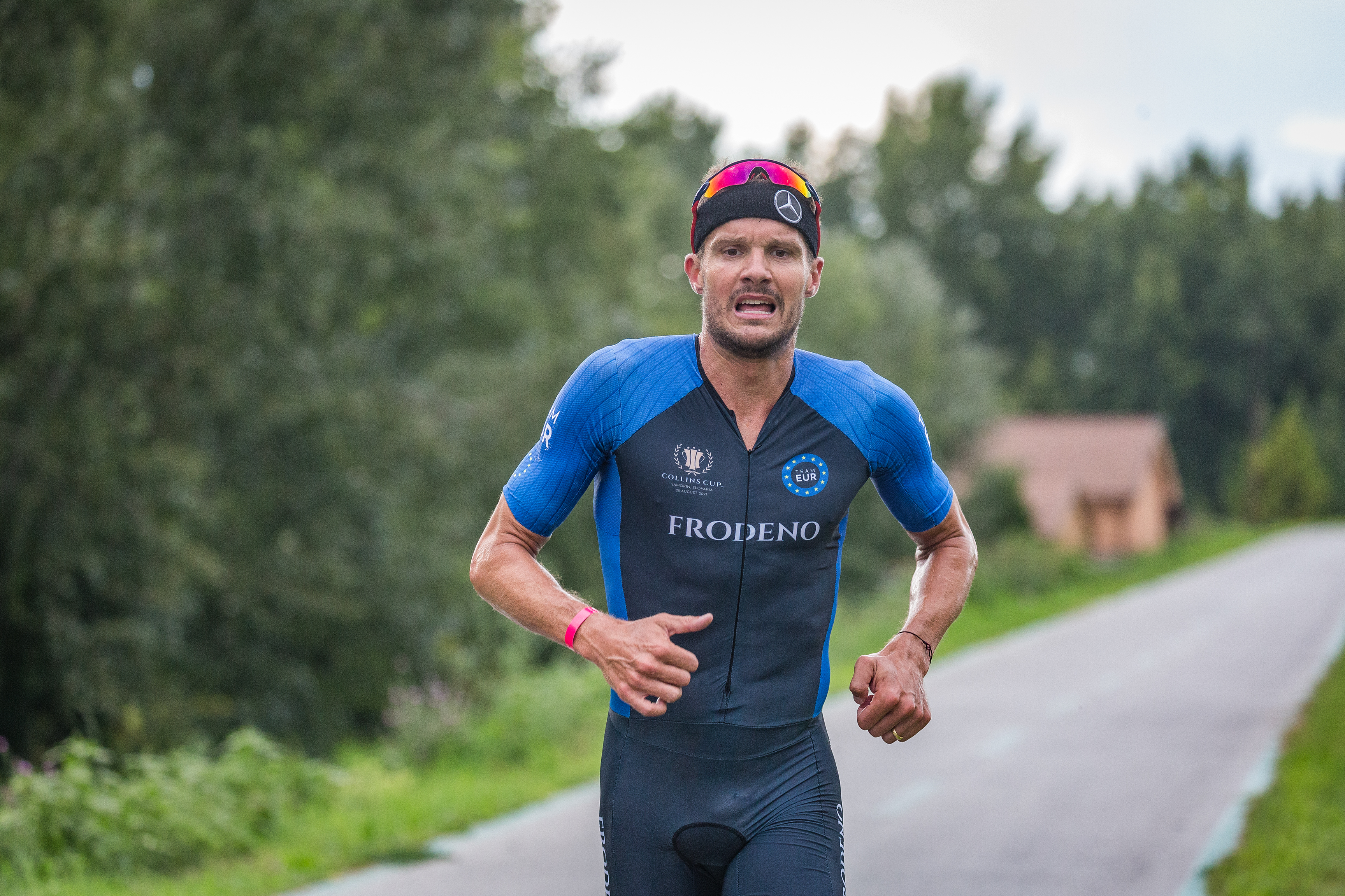 Jan Frodeno at the PTO Collins Cup 2021 at X Bionic Sphere, Samorin, Slovakia, 28 August 2021