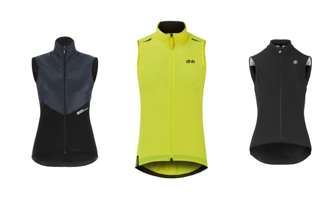 Cycling gilets for women