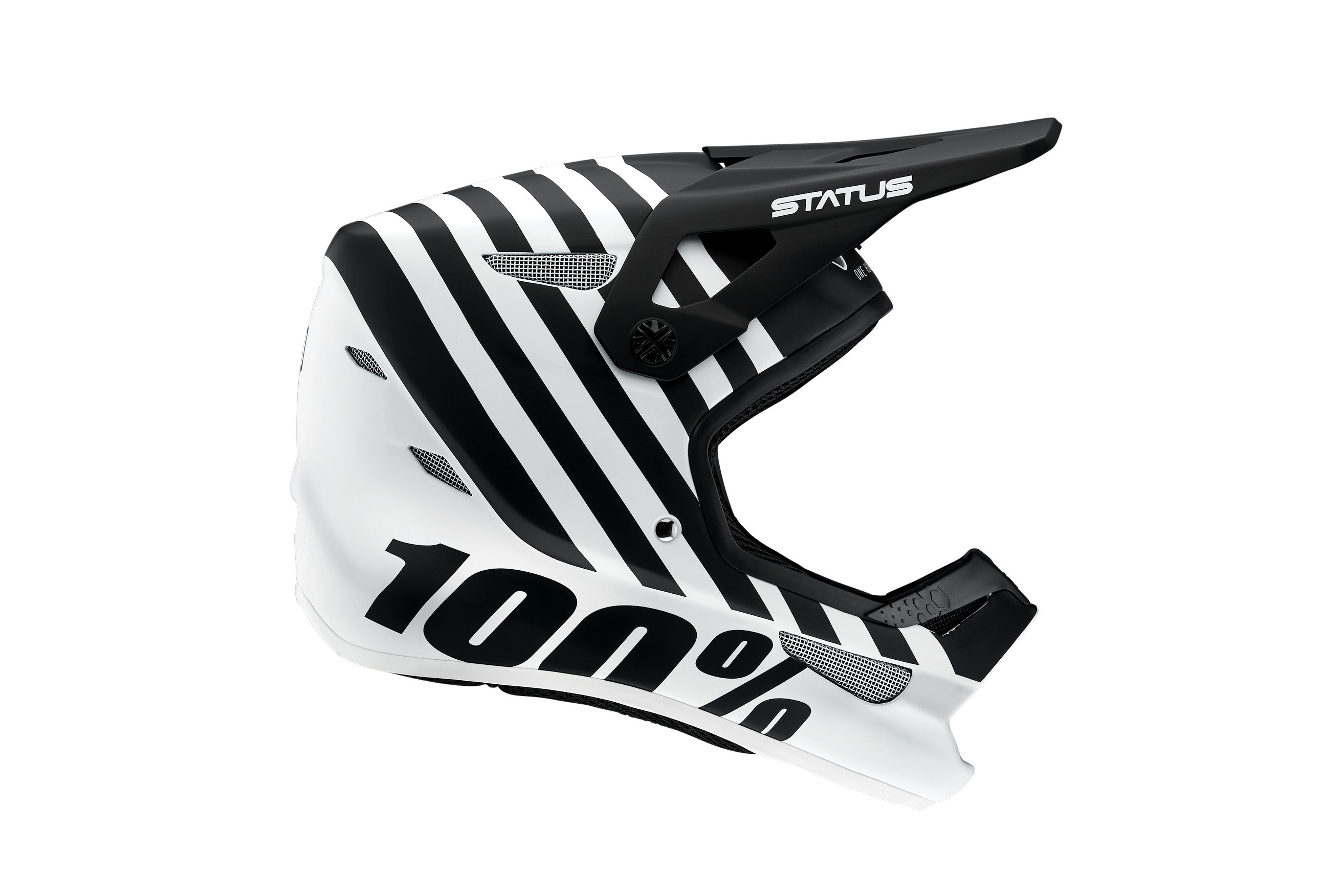 100 status youth helmet arsenal on white background