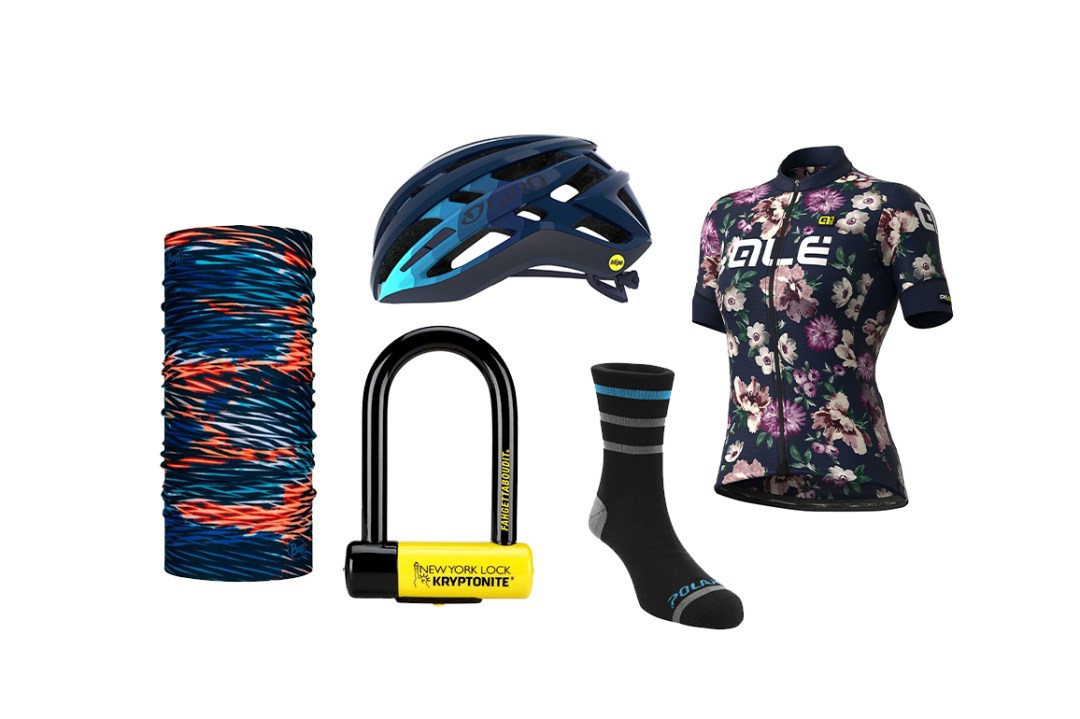 Collection of cycling gifts