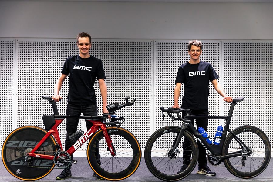 Brownlee brothers sponsored by BMC bikes for next three years